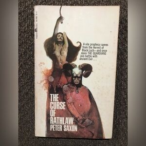 The Curse Of Rathlaw by Peter Saxon, 1968 Paperback